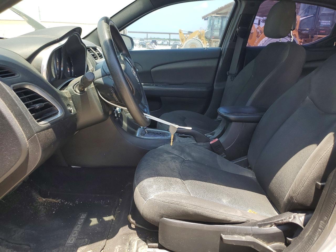 2013 Dodge Avenger Se Silver vin: 1C3CDZAB8DN725042