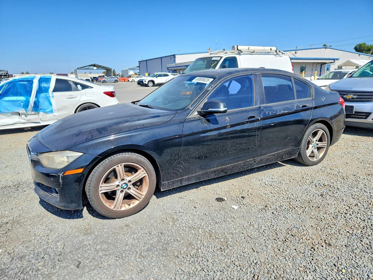 2014 Bmw 328 D Black vin: WBA3D3C57EK155857