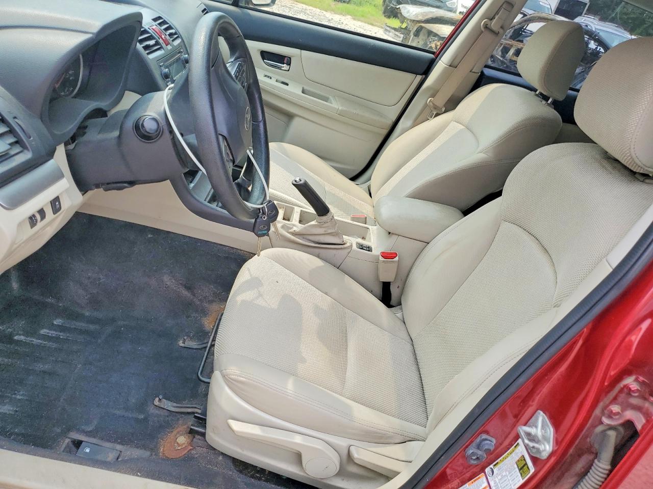 2014 Subaru Xv Crosstrek 2.0 Premium Red vin: JF2GPACC3E9337966