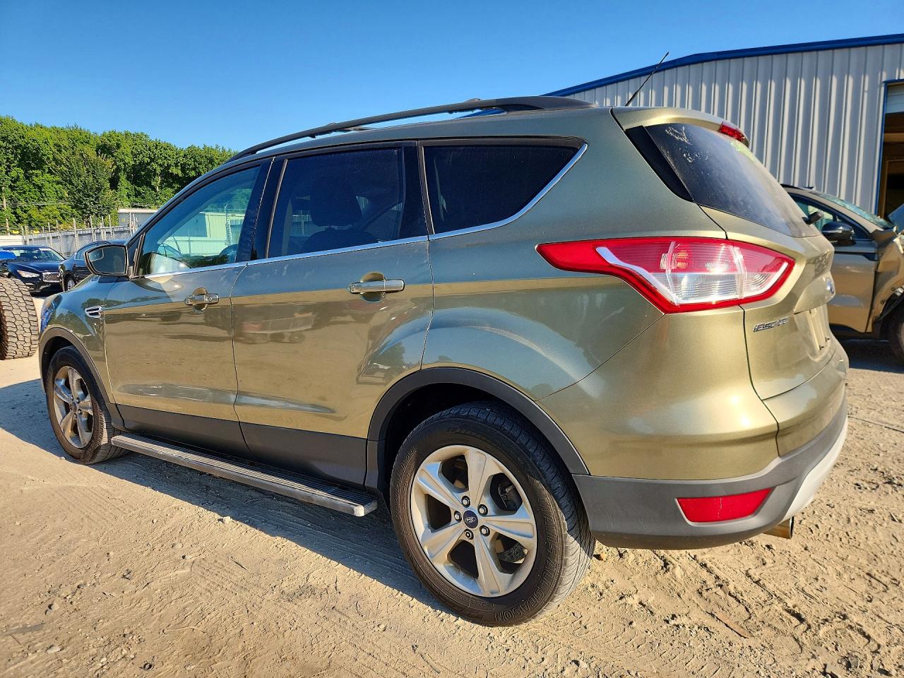 2013 Ford Escape Se Green vin: 1FMCU9GX8DUA32763