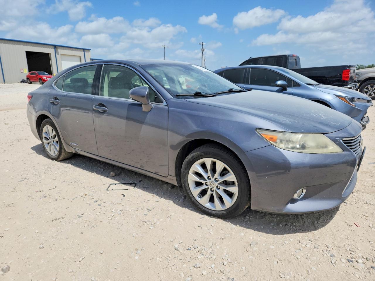 2013 Lexus Es 300h Gray vin: JTHBW1GGXD2001956