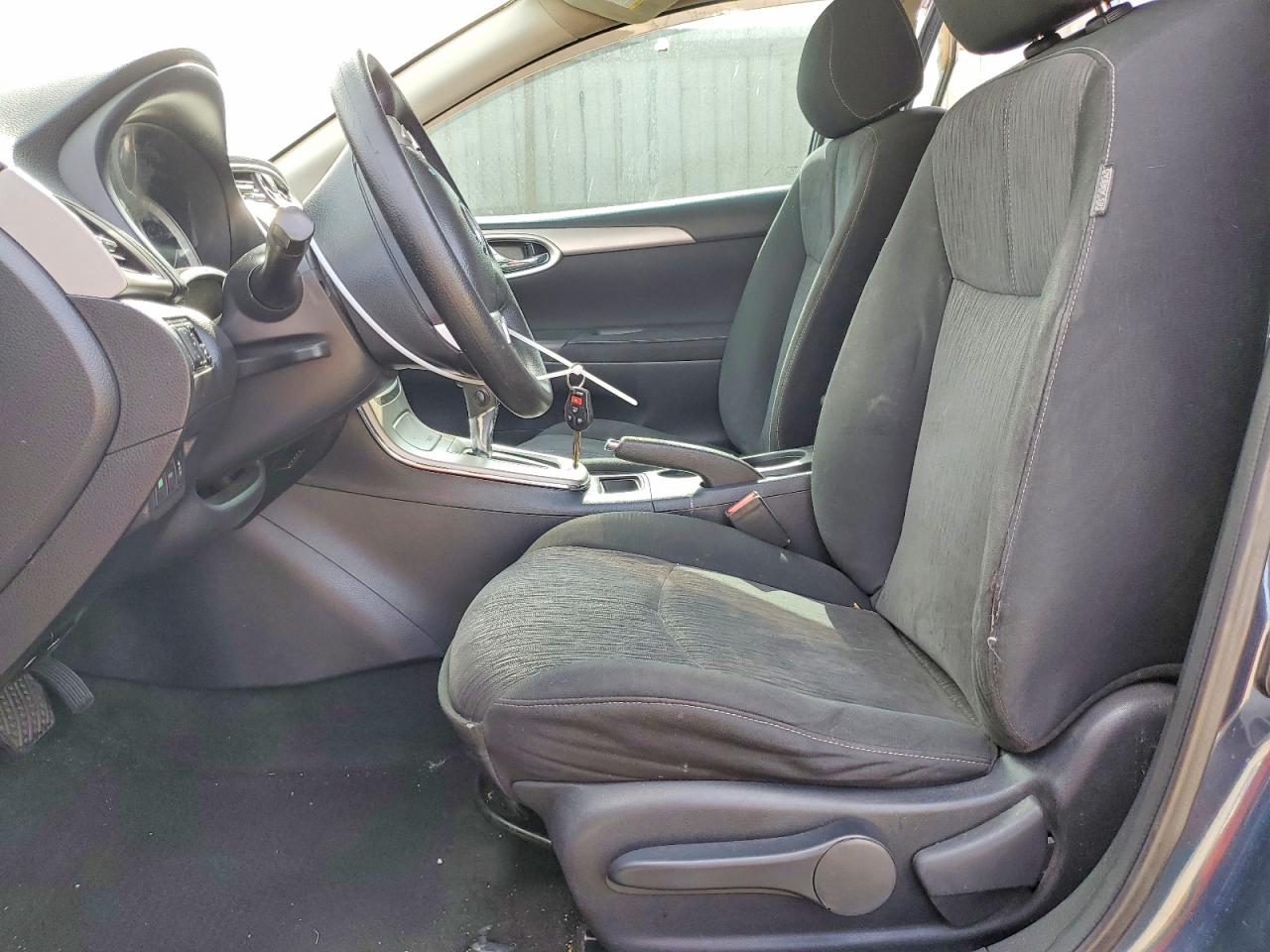 2015 Nissan Sentra Sv Синий vin: 3N1AB7AP1FL642860