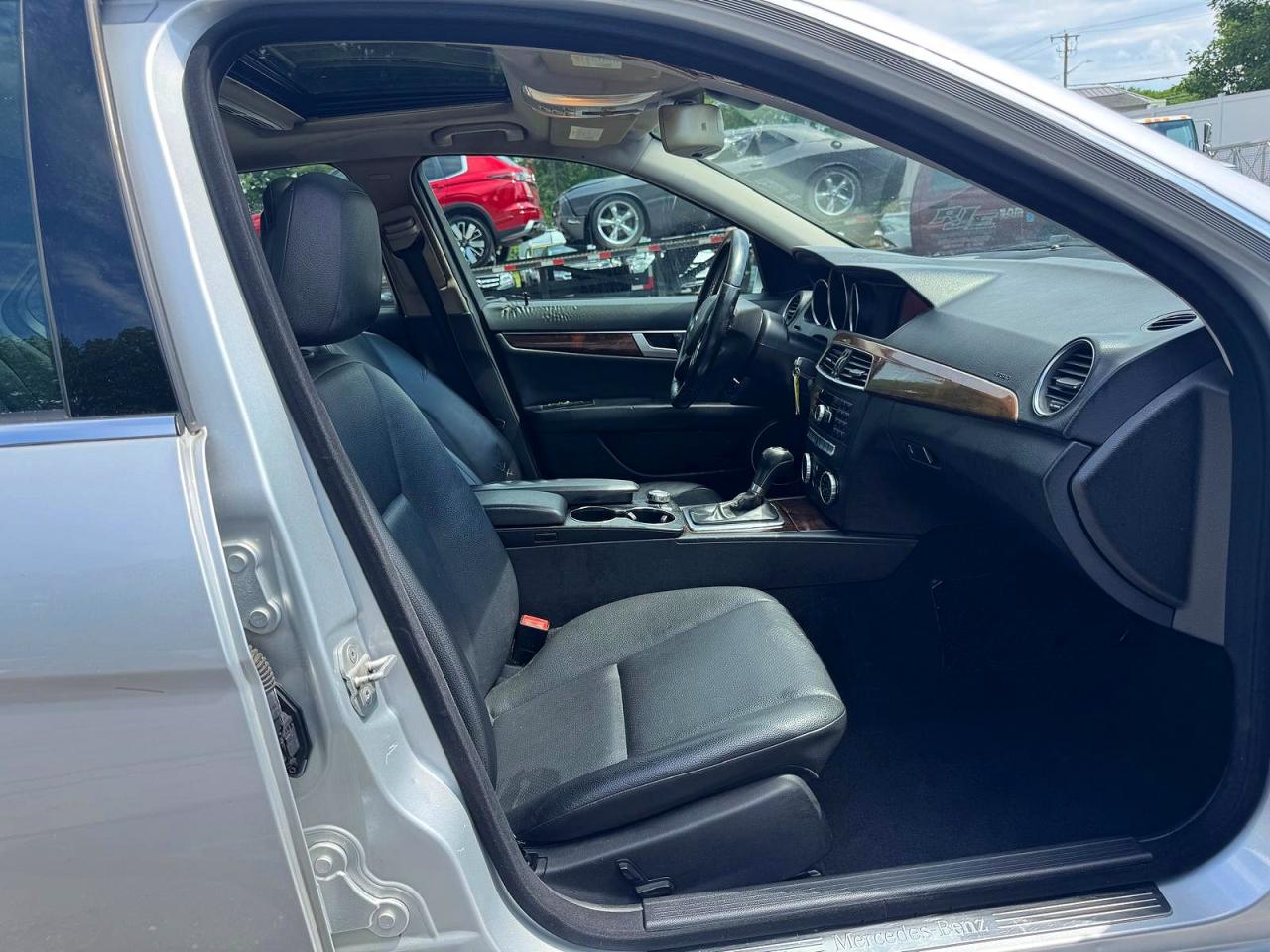 2014 Mercedes-benz C 300 4matic Silver vin: WDDGF8AB7EG239514