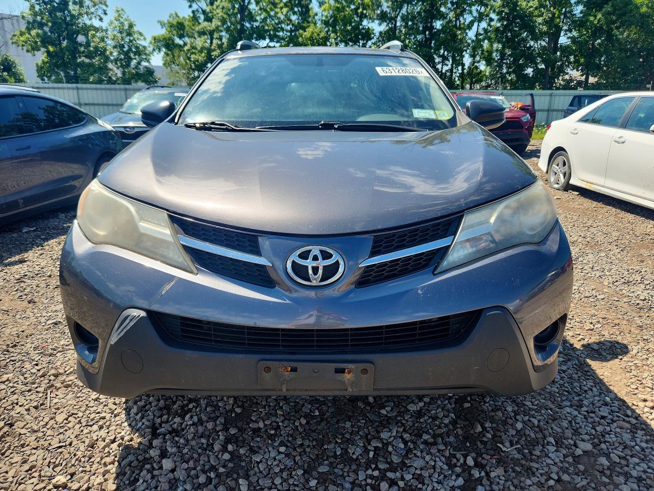 2013 Toyota Rav4 Le Gray vin: JTMBFREV4D5015660