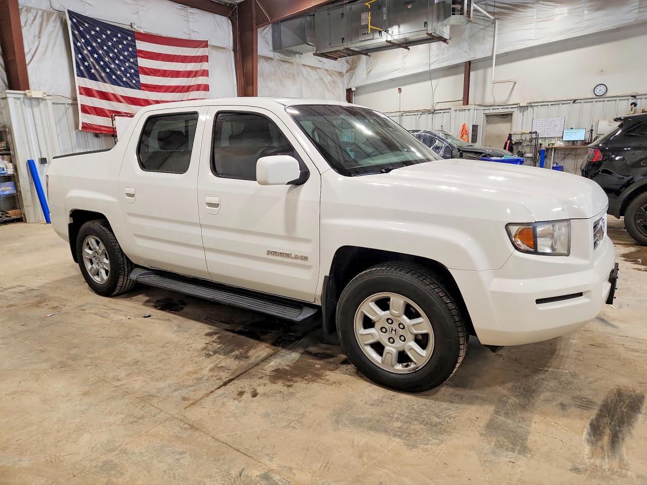 2006 Honda Ridgeline Rtl Белый vin: 2HJYK16566H525621