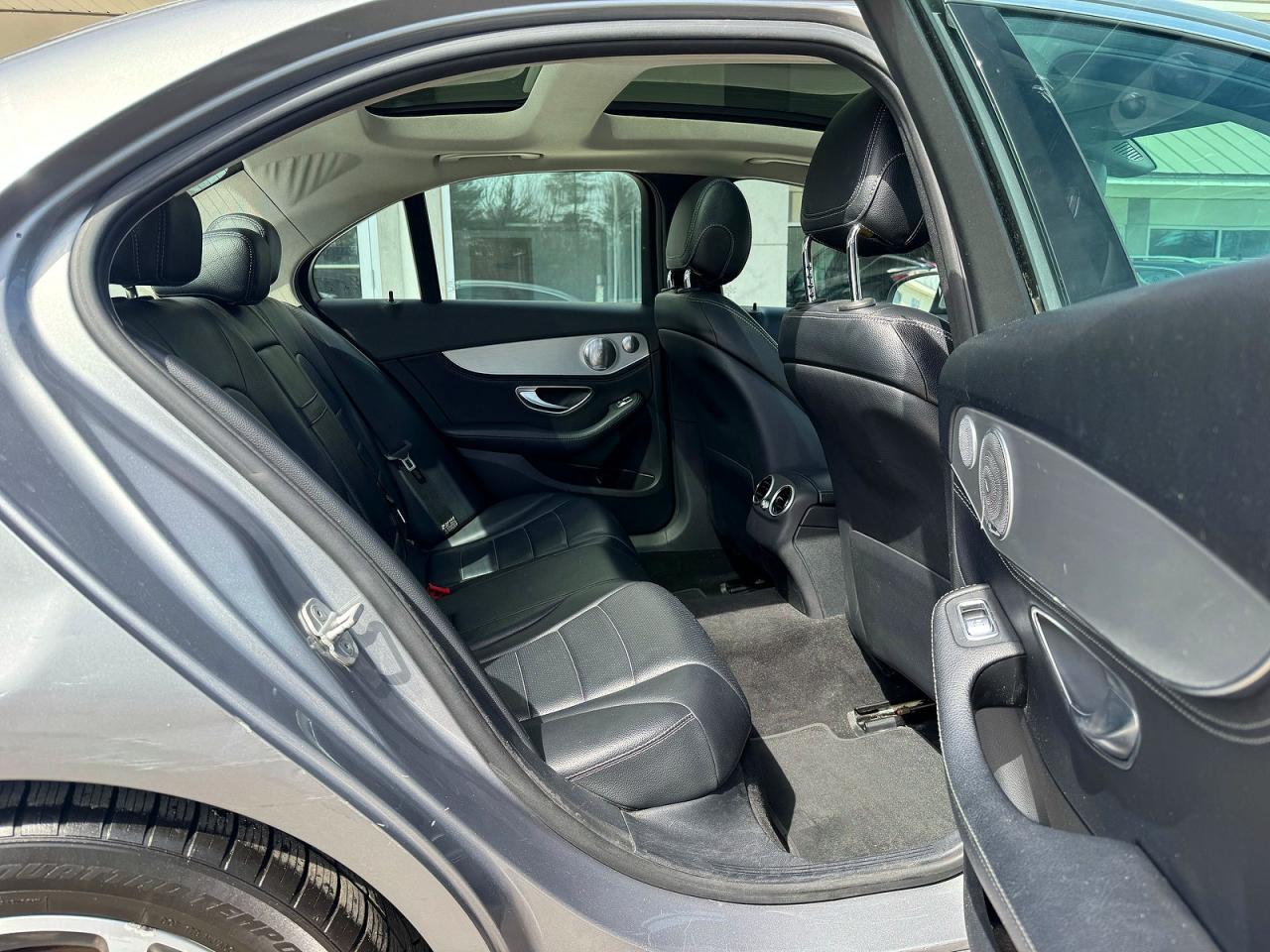 2015 Mercedes-benz C 300 4matic Gray vin: 55SWF4KBXFU006816