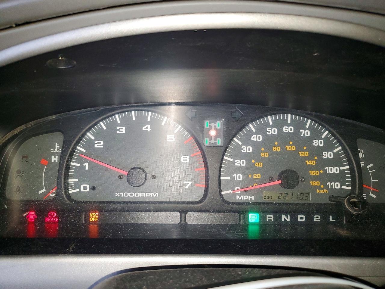 2002 Toyota 4runner Sr5 Gray vin: JT3HN86R520387967