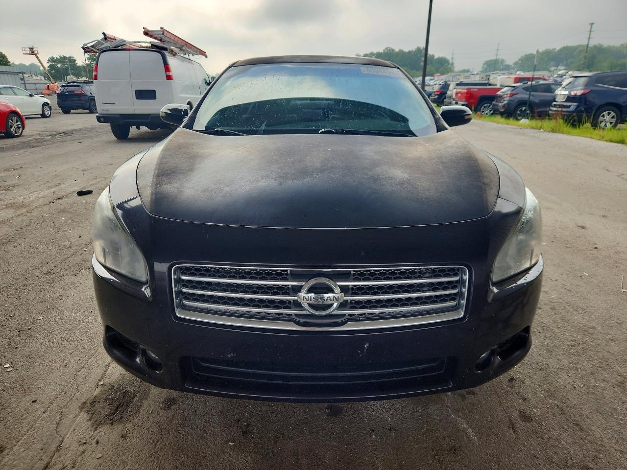 2010 Nissan Maxima 3.5 S Black vin: 1N4AA5APXAC812017