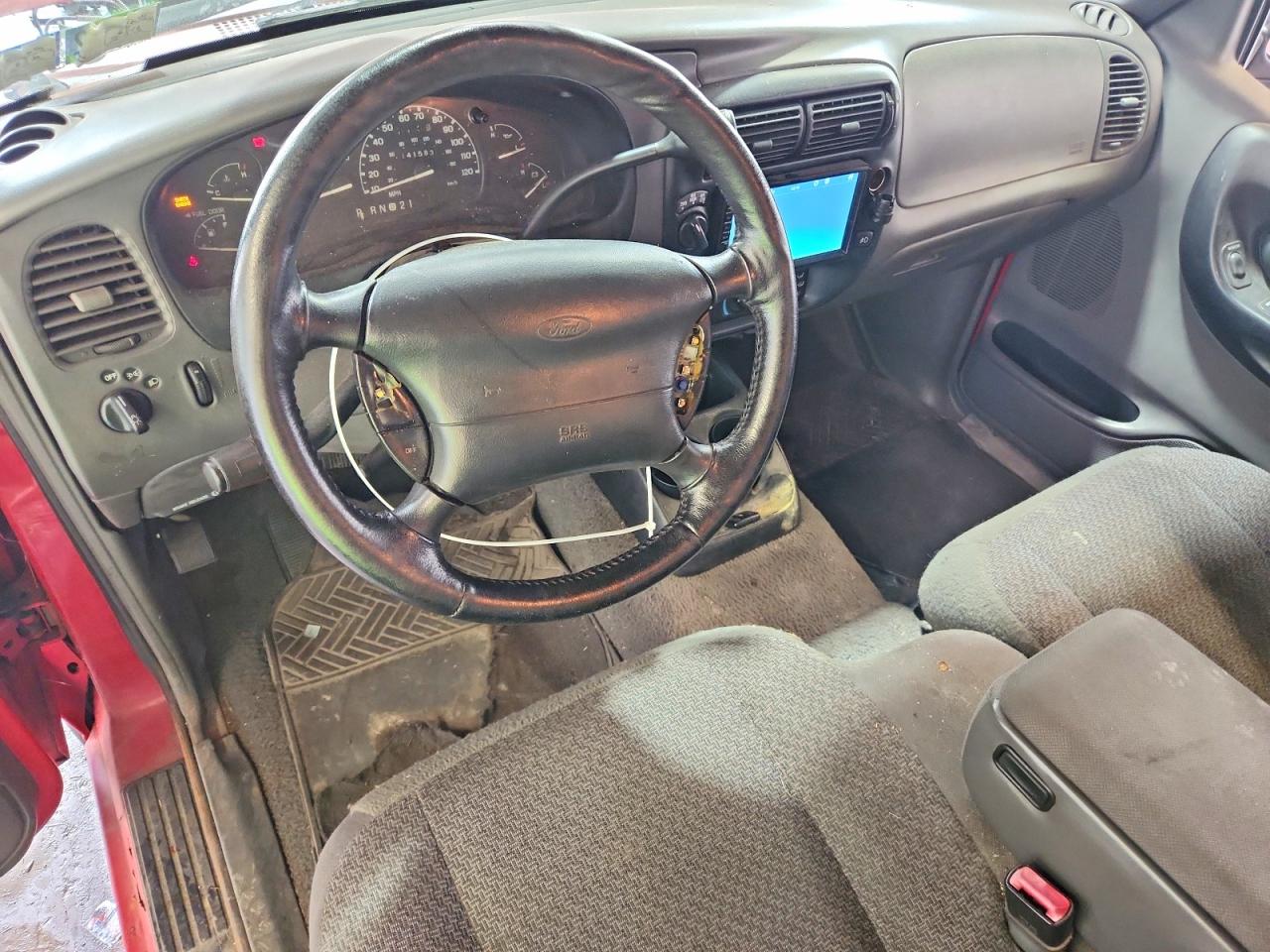 1999 Ford Ranger Super Cab Red vin: 1FTZR15X7XTB09993