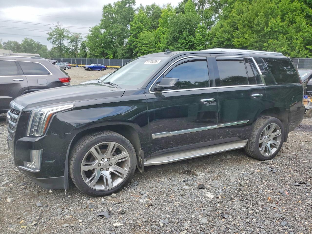2015 Cadillac Escalade Luxury Black vin: 1GYS4BKJ4FR161206