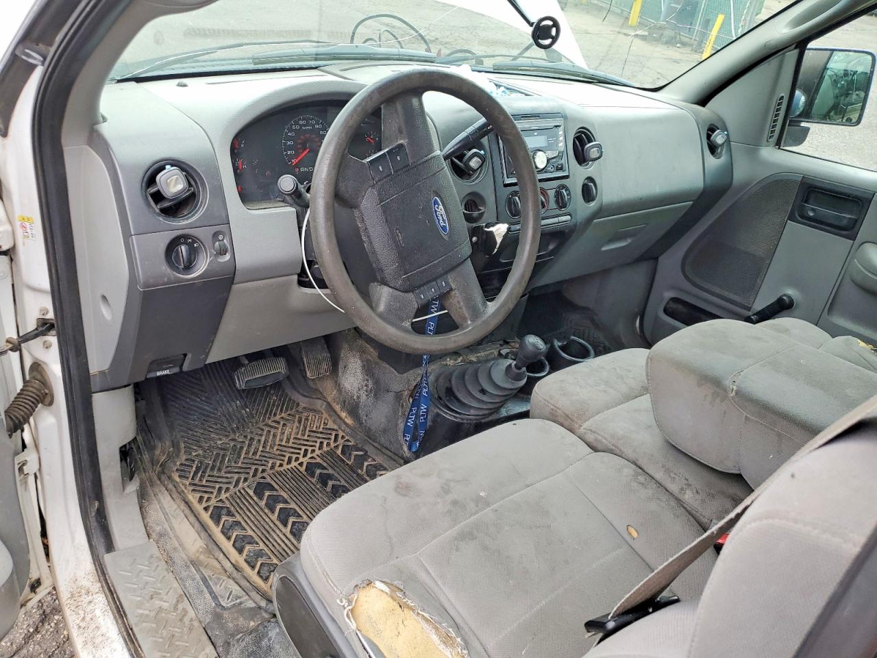 2006 Ford F150 White vin: 1FTPX14V26KD69669