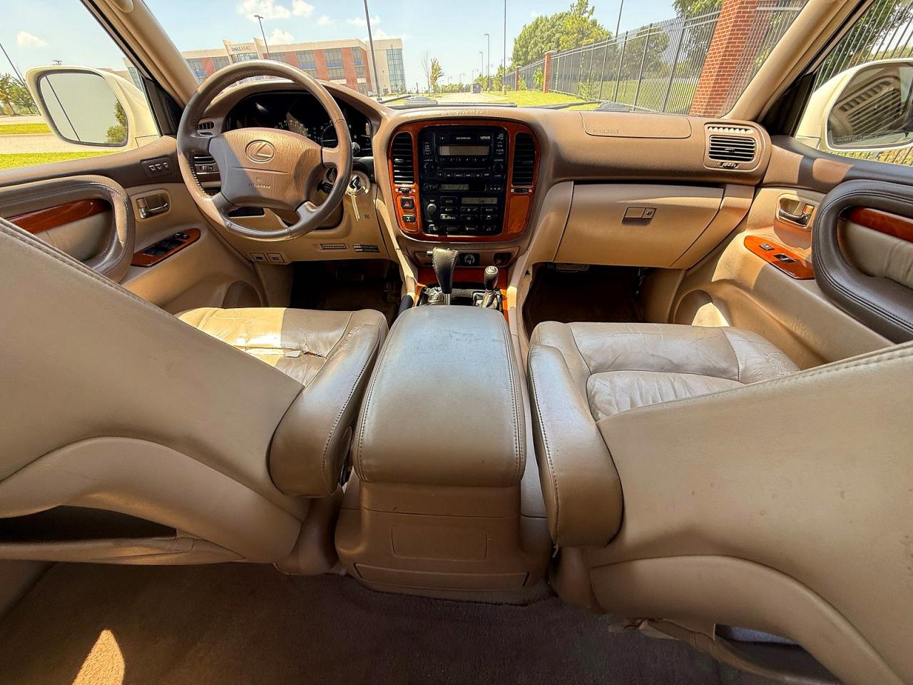 1998 Lexus Lx 470 White vin: JT6HT00W9W0023792