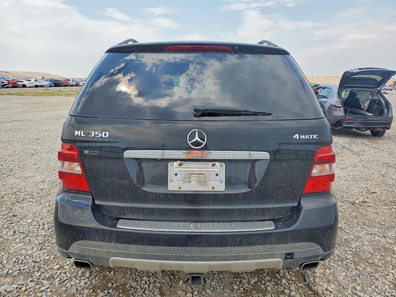 2008 Mercedes-benz Ml 350 Black vin: 4JGBB86E28A431459