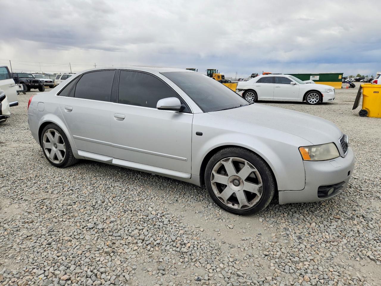 2005 Audi S4 Silver vin: WAUPL68E25A020371