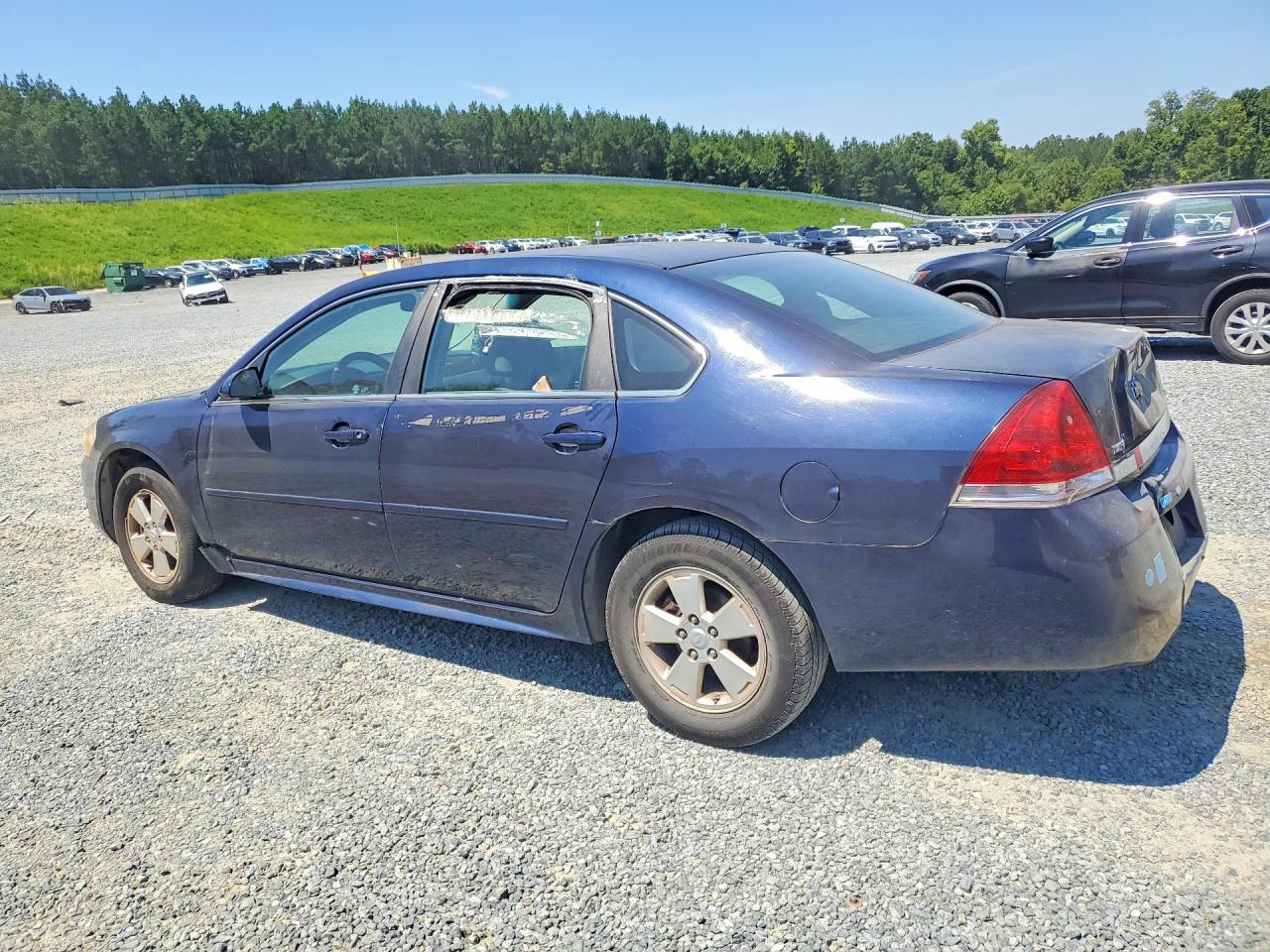 2011 Chevrolet Impala Lt Blue vin: 2G1WG5EK8B1117421