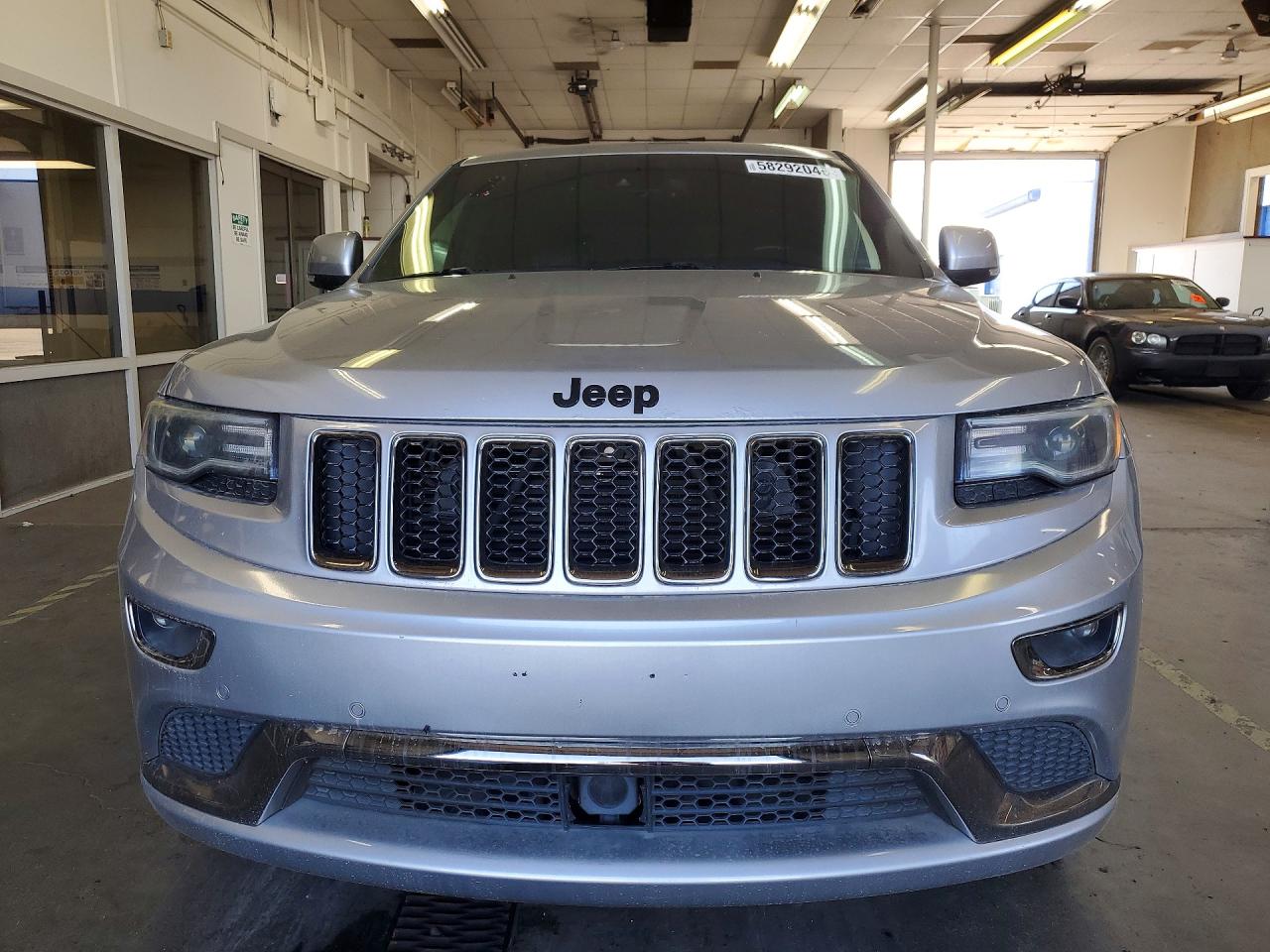 2015 Jeep Grand Cherokee Overland Silver vin: 1C4RJFCM7FC146473