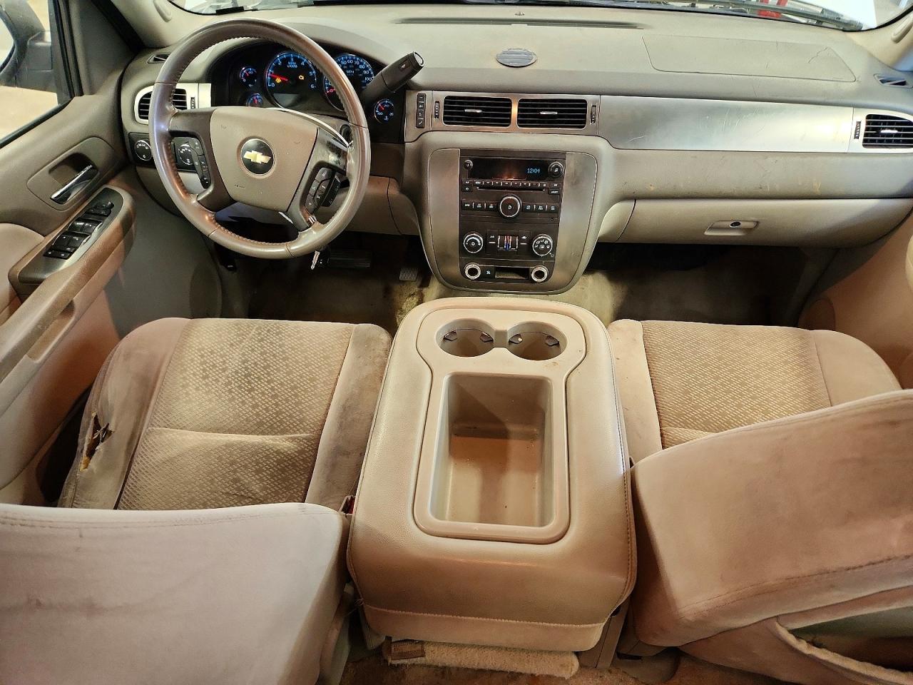 2007 Chevrolet Tahoe K1500 White vin: 1GNFK130X7J138520