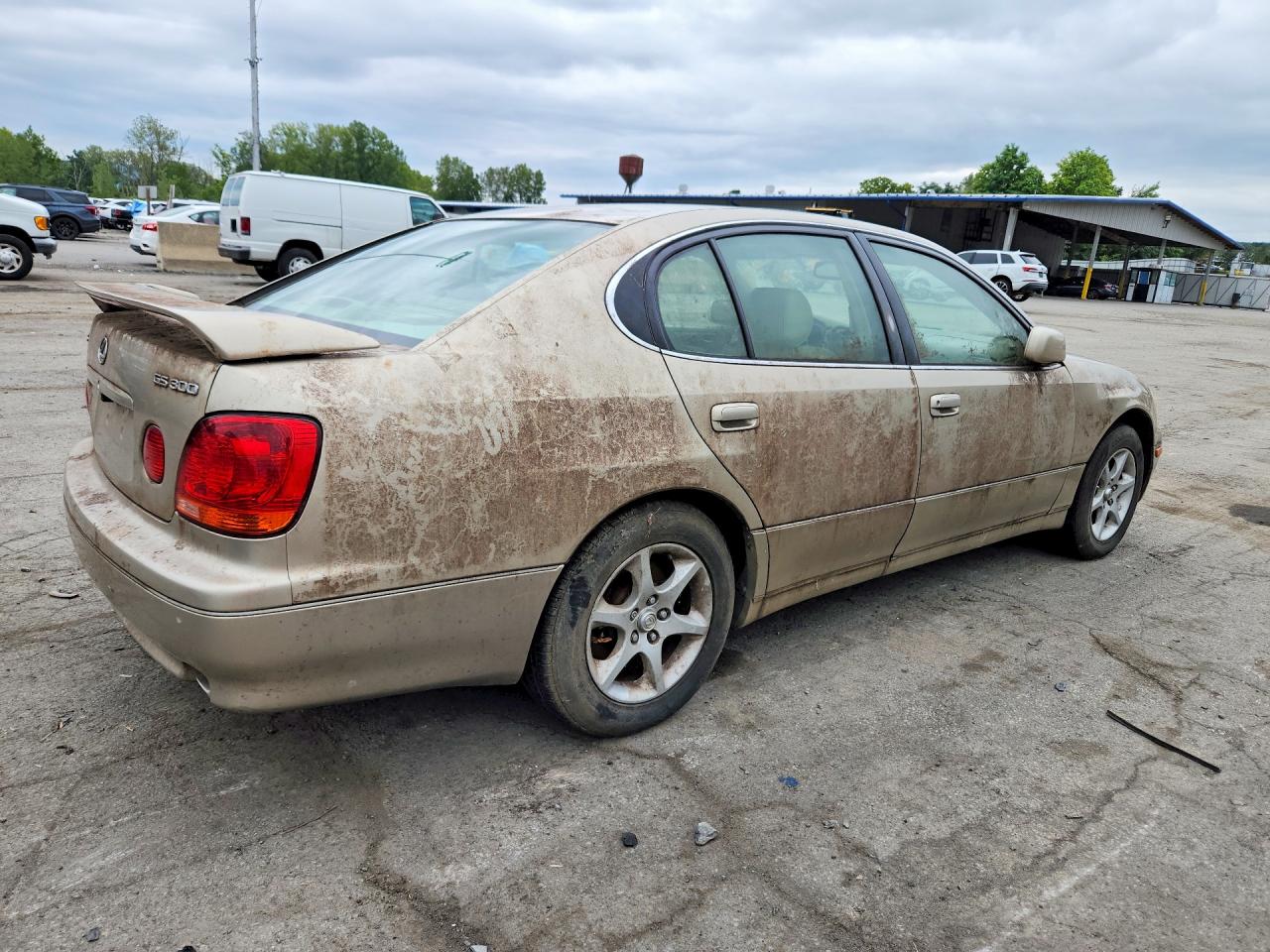 2001 Lexus Gs 300 Gold vin: JT8BD69S110129448