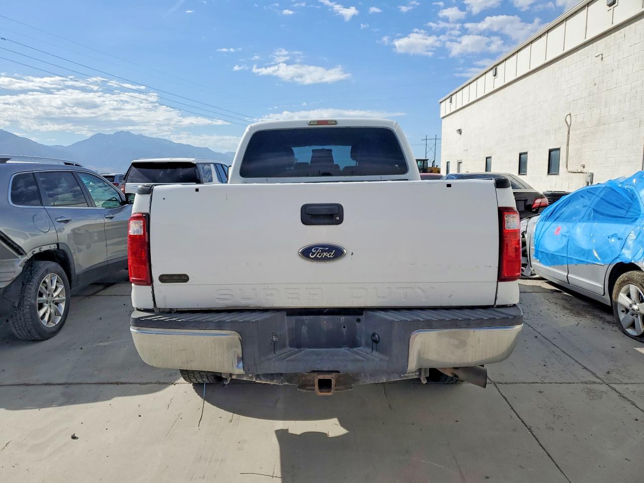 2012 Ford F250 Super Duty Gray vin: 1FT7W2BT6CED15392