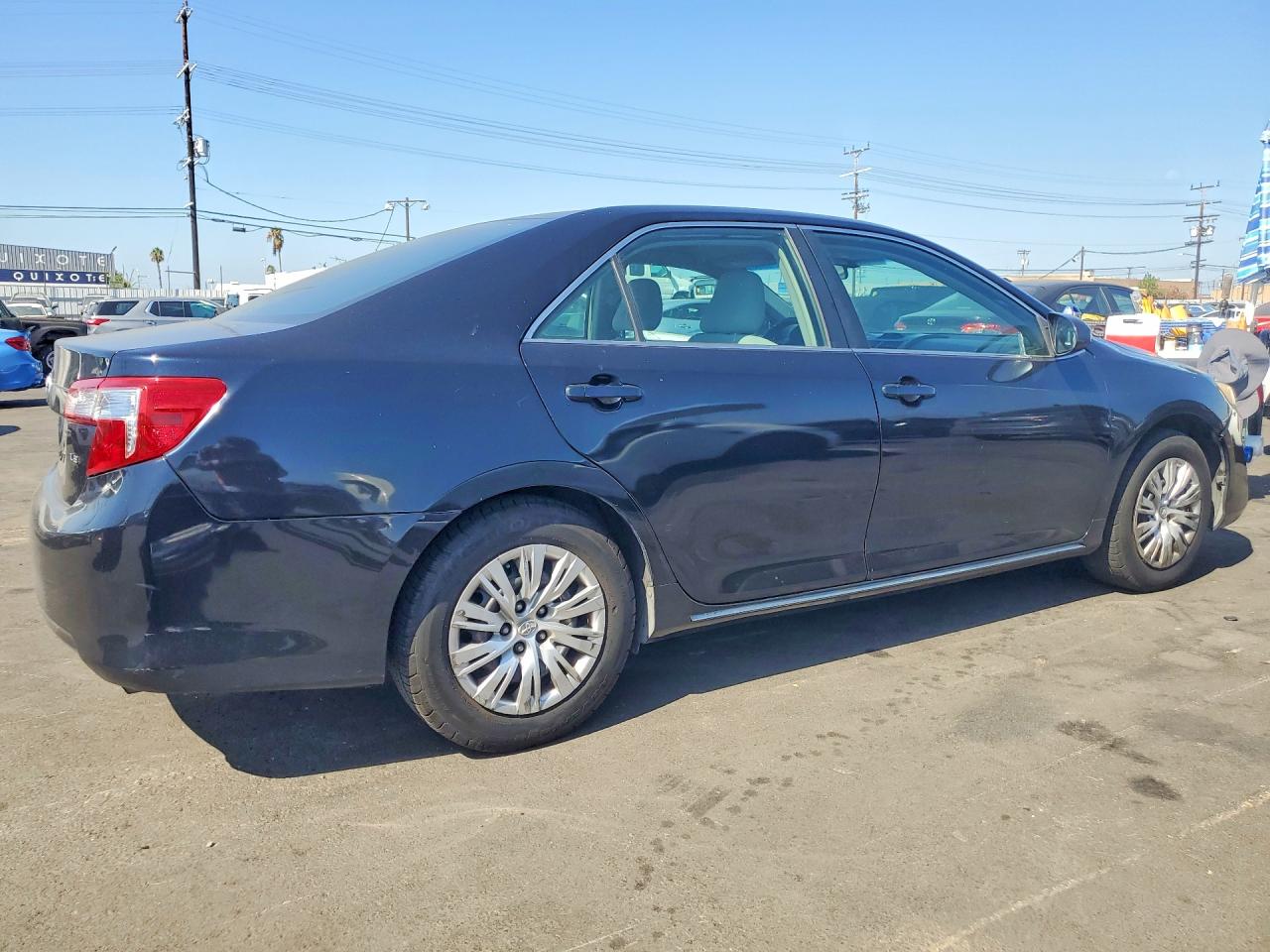 2012 Toyota Camry Le Black vin: 4T4BF1FK7CR177536