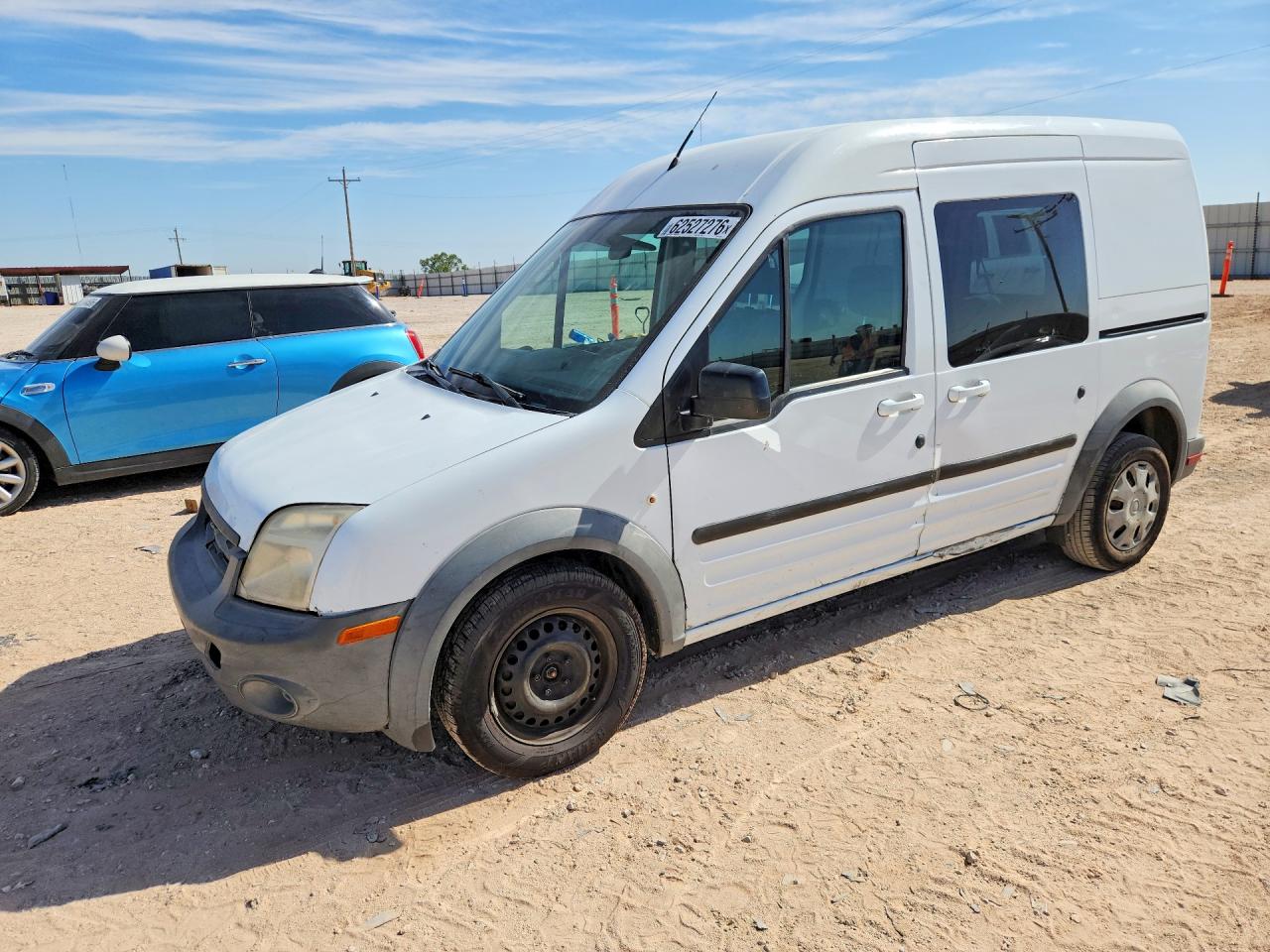 2012 Ford Transit Connect Xl White vin: NM0LS6AN5CT122891