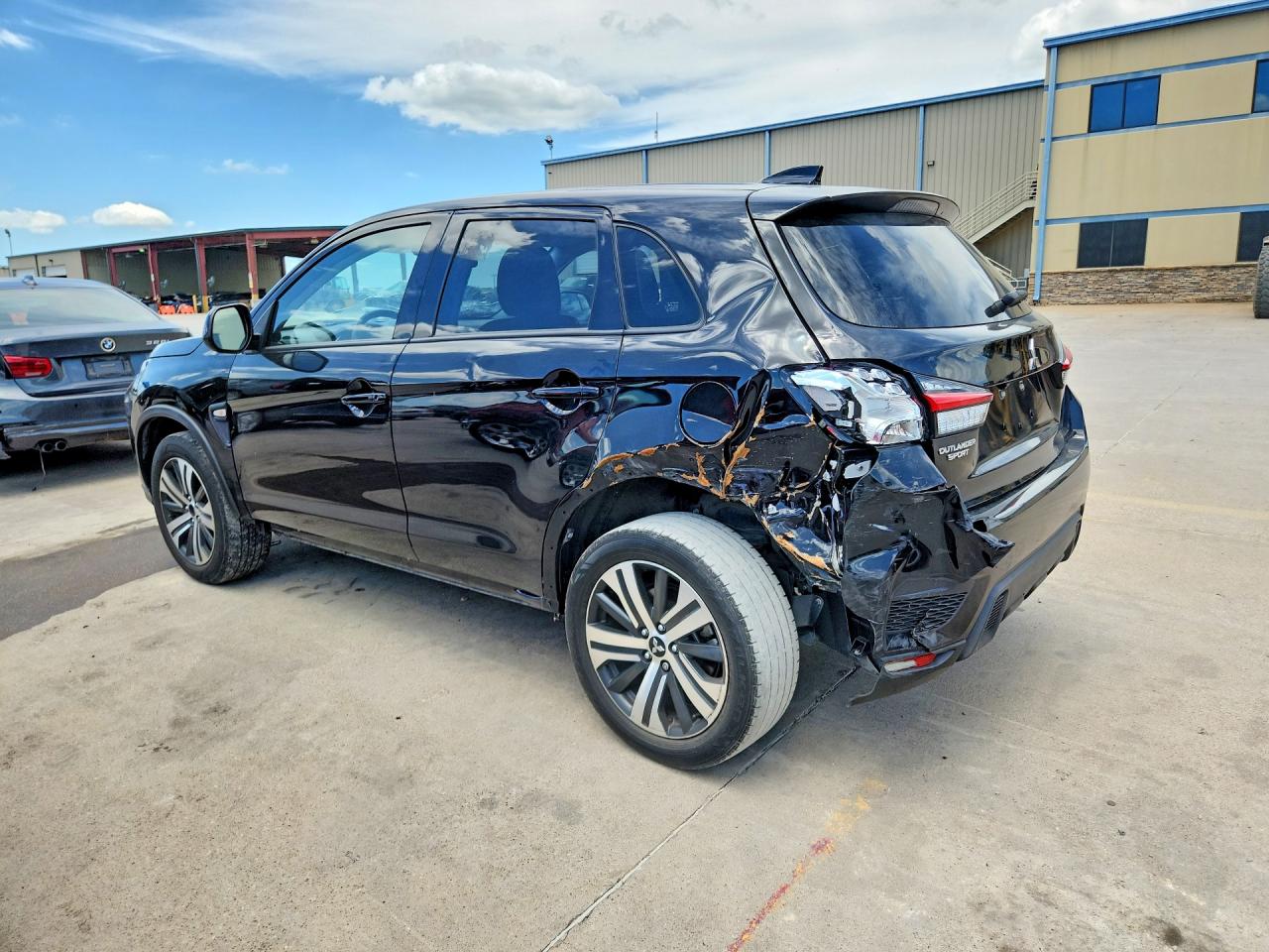 2024 Mitsubishi Outlander Sport S Black vin: JA4ARUAUXRU012594