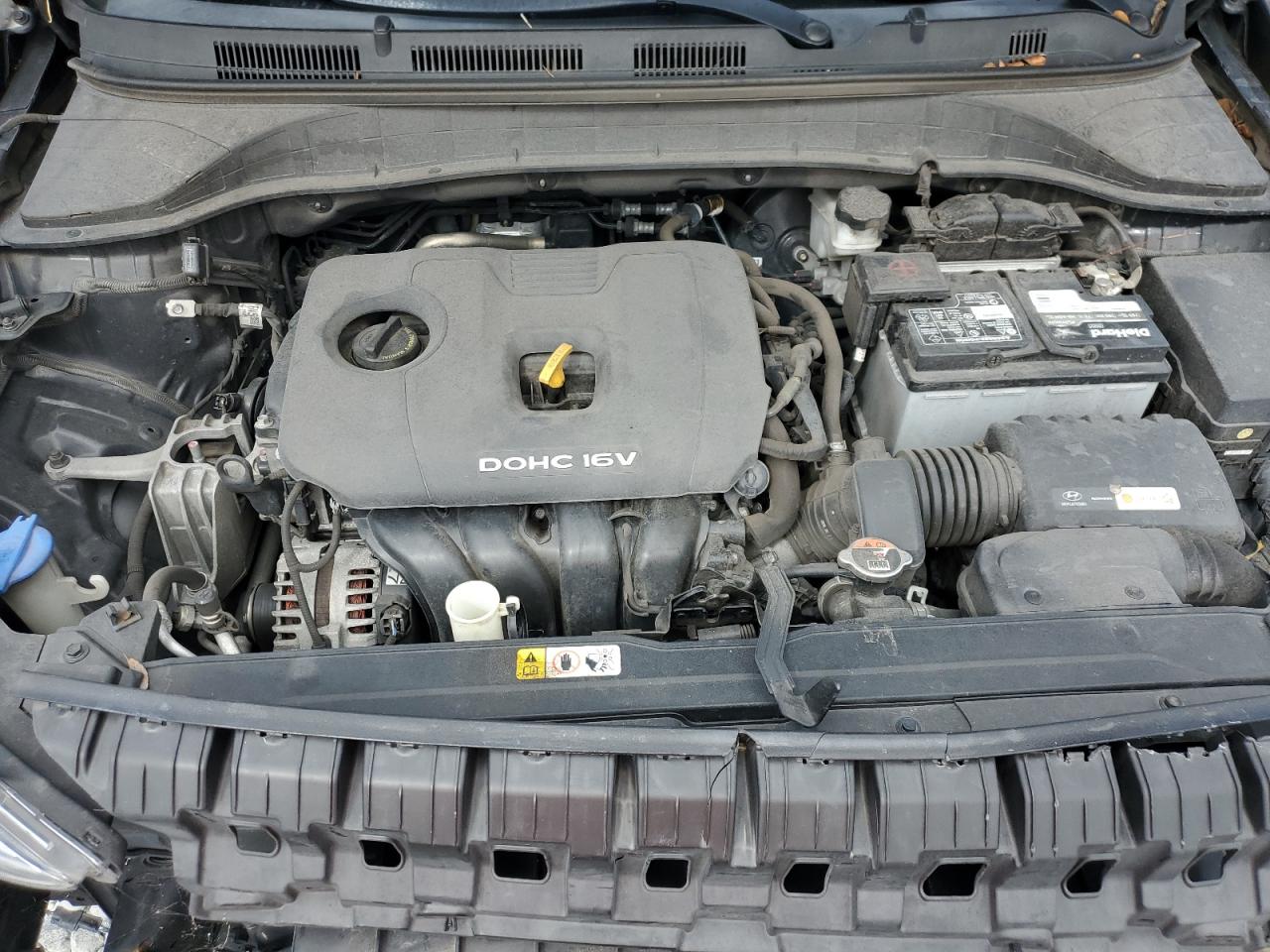 2018 Hyundai Kona Se Черный vin: KM8K12AA5JU186875