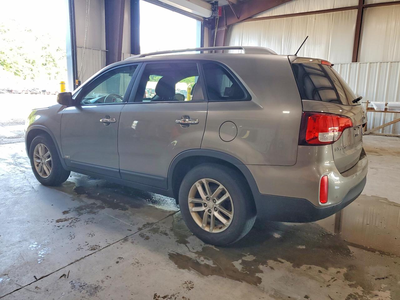 2014 Kia Sorento Lx Серебряный vin: 5XYKTCA6XEG523127