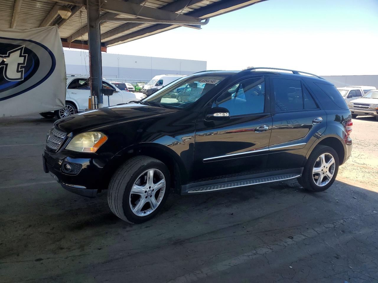 2008 Mercedes-benz Ml 350 Black vin: 4JGBB86EX8A352864