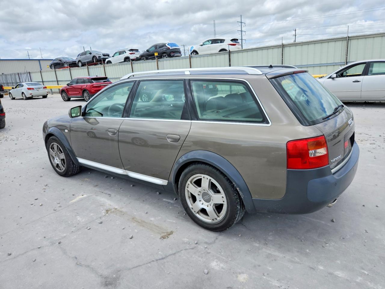2002 Audi Allroad Серый vin: WA1YD64B92N102306