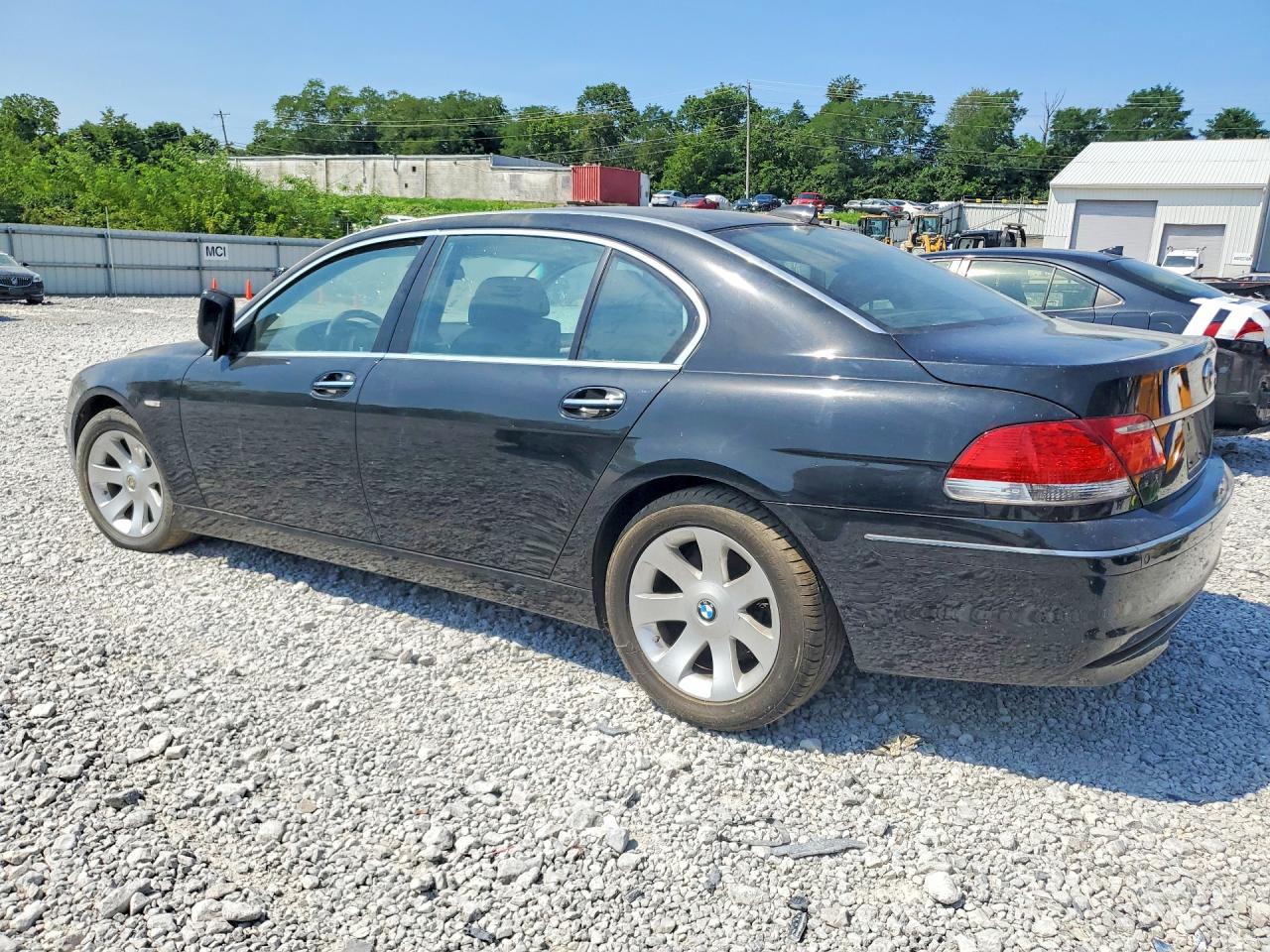 2008 Bmw 750 Li Black vin: WBAHN83528DT87565