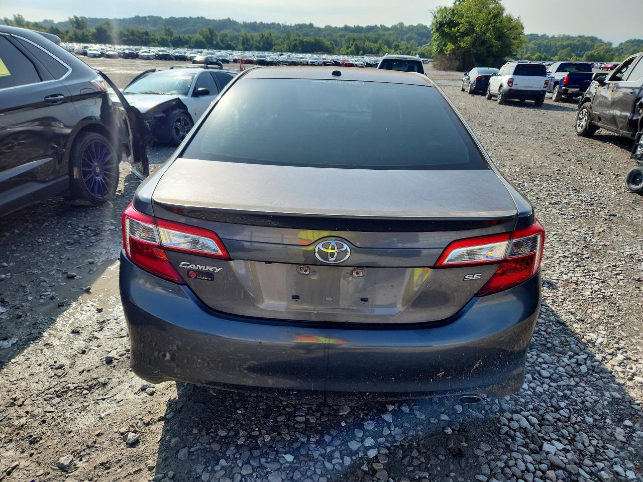 2014 Toyota Camry Se Sport Серый vin: 4T1BF1FK0EU458817