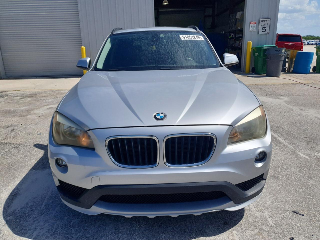 2015 Bmw X1 Sdrive28i Silver vin: WBAVM1C54FV316422