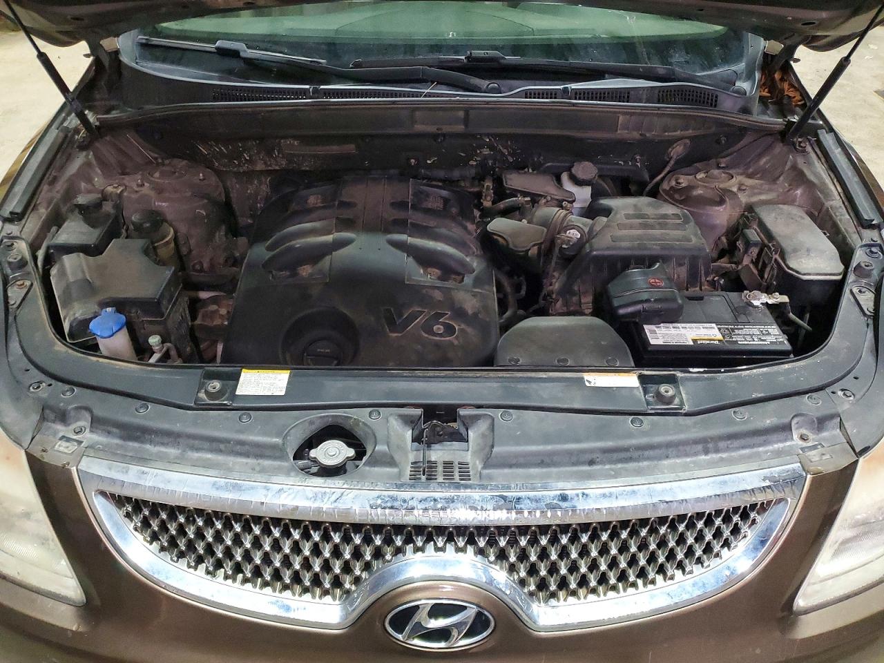 2011 Hyundai Veracruz Limited Brown vin: KM8NUDCC9BU148727