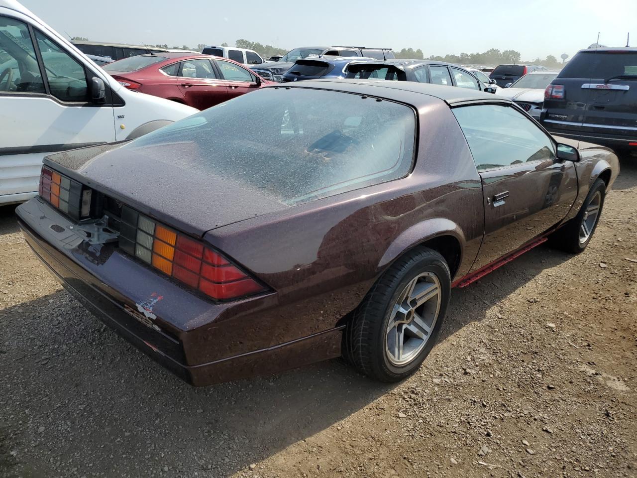 1987 Chevrolet Camaro Темно-бордовый vin: 1G1FP21F4HN107032