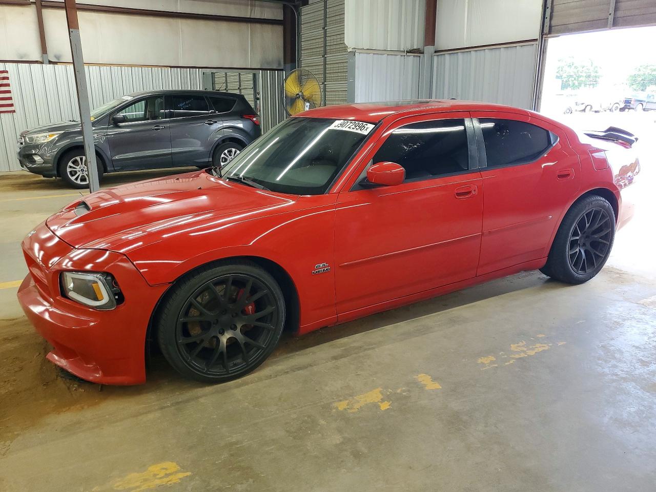 2007 Dodge Charger Srt-8 Red vin: 2B3KA73W67H685479