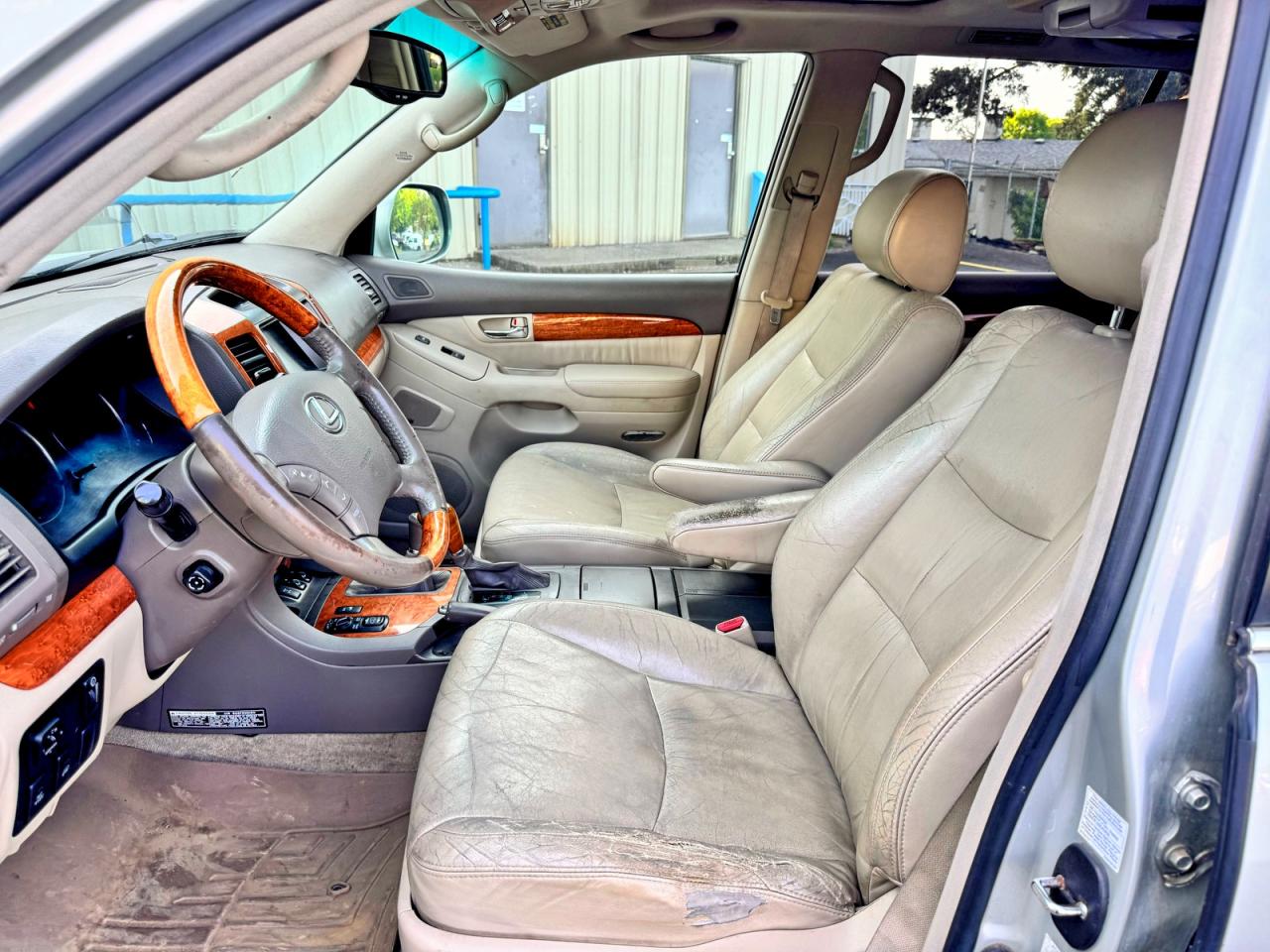2003 Lexus Gx 470 Base Silver vin: JTJBT20X130004567