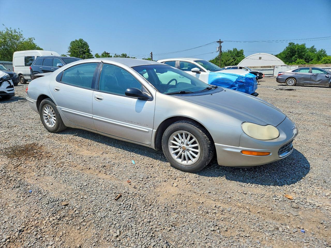 2000 Chrysler Concorde Lx Silver vin: 2C3HD46R7YH425747