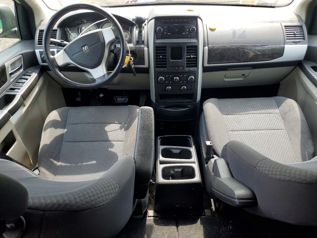 2010 Dodge Grand Caravan Sxt White vin: 2D4RN5D11AR459427