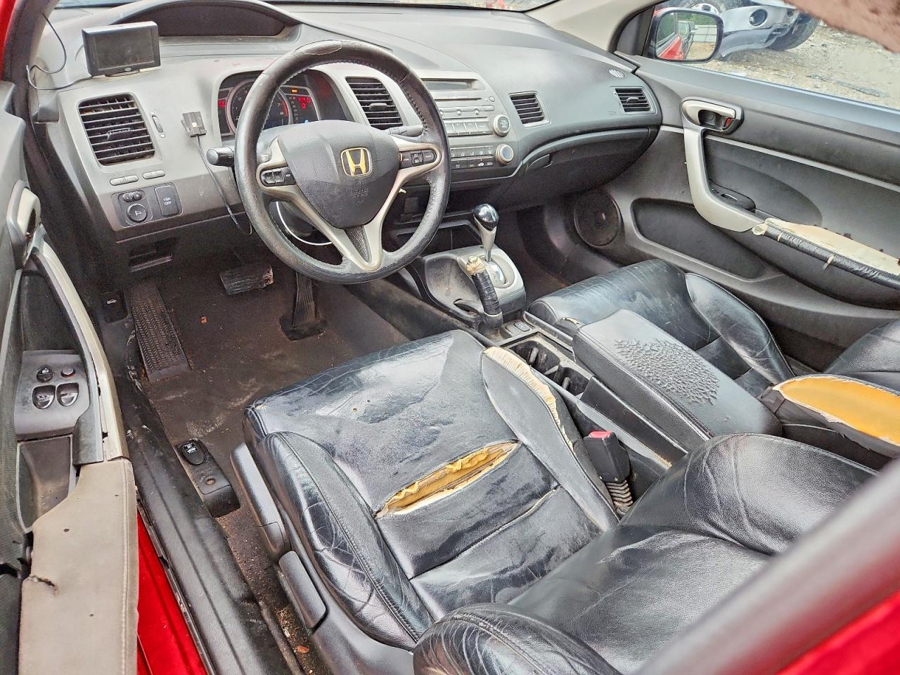 2010 Honda Civic Exl Red vin: 2HGFG1B90AH533469