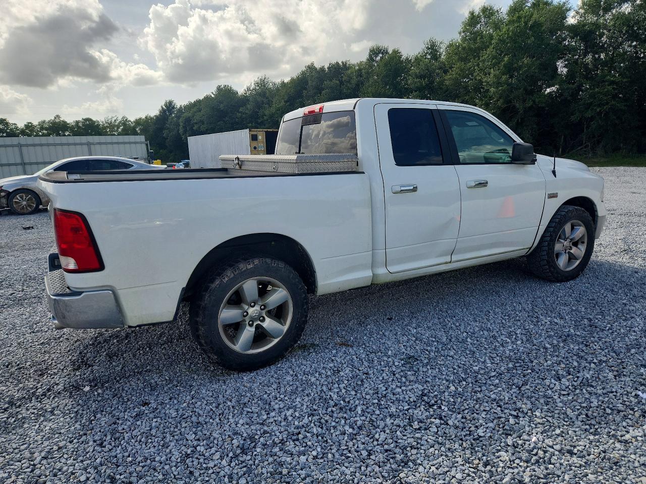 2014 Ram 1500 Slt Белый vin: 1C6RR6GT0ES332619