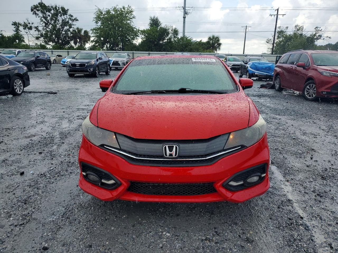 2015 Honda Civic Si Red vin: 2HGFG4A53FH706019