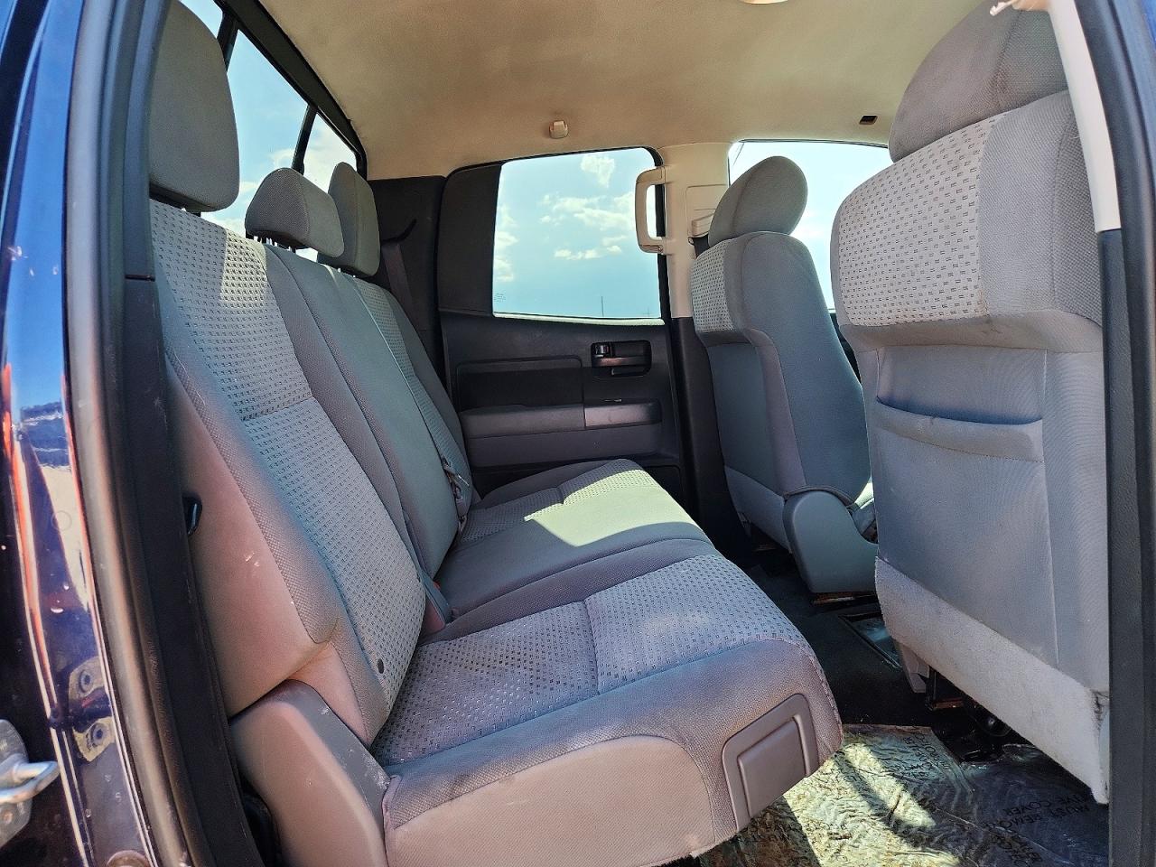 2012 Toyota Tundra Double Cab Sr5 Blue vin: 5TFUM5F19CX037045