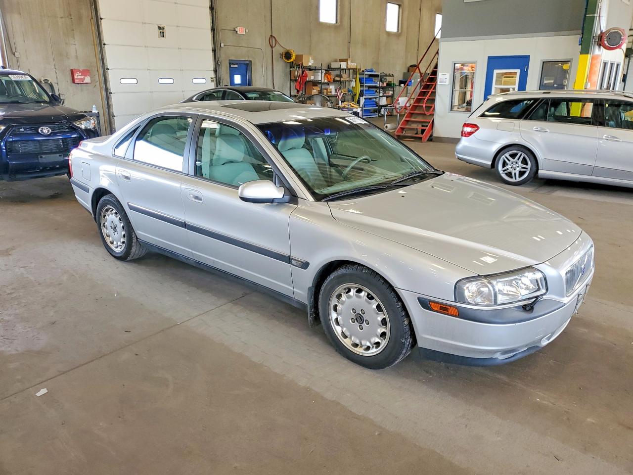 1999 Volvo S80 Silver vin: YV1TS97D1X1006246