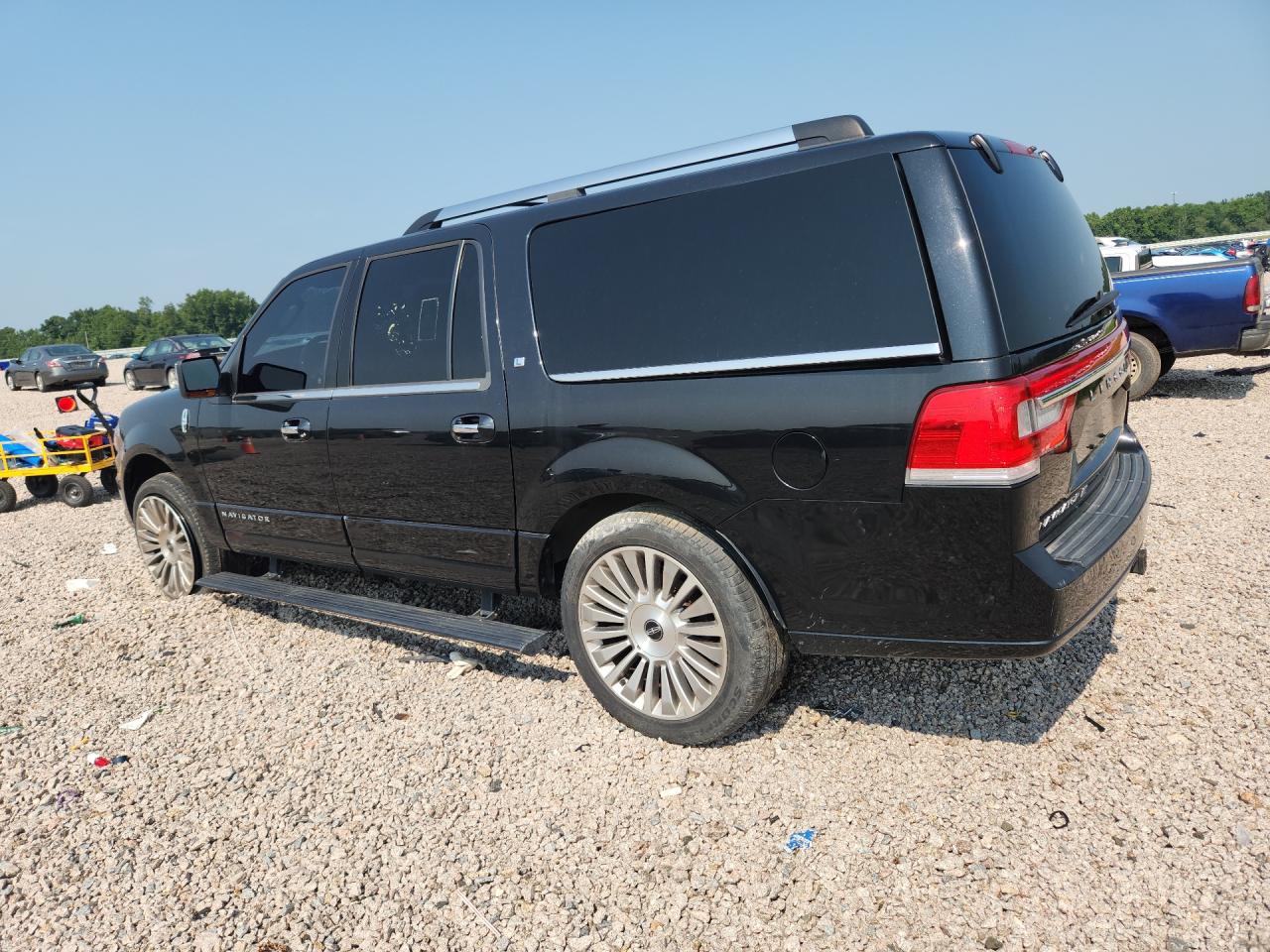 2015 Lincoln Navigator L Black vin: 5LMJJ3JT4FEJ04586