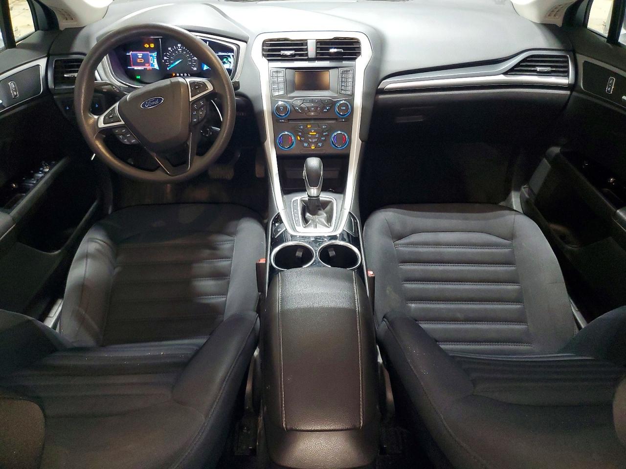 2013 Ford Fusion Se Hybrid Gray vin: 3FA6P0LU7DR298613