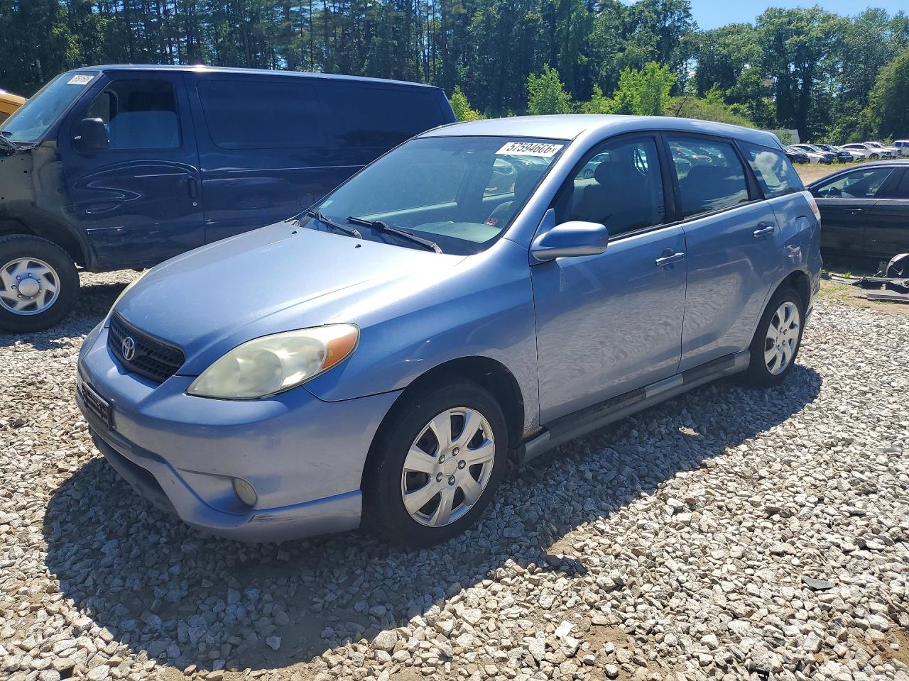 2006 Toyota Matrix Xr Blue vin: 2T1LR32E86C561137