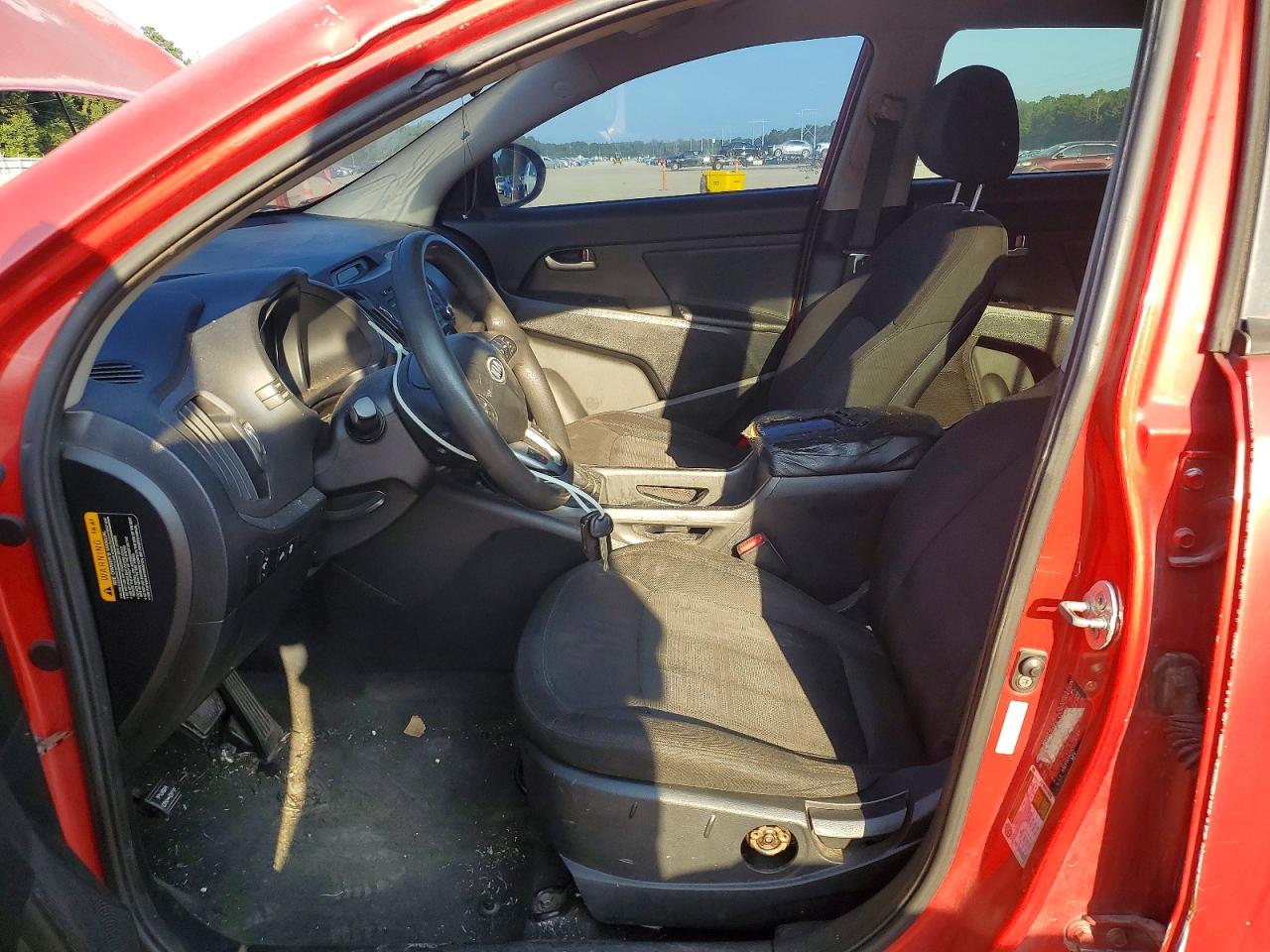 2012 Kia Sportage Lx Красный vin: KNDPB3A22C7229785