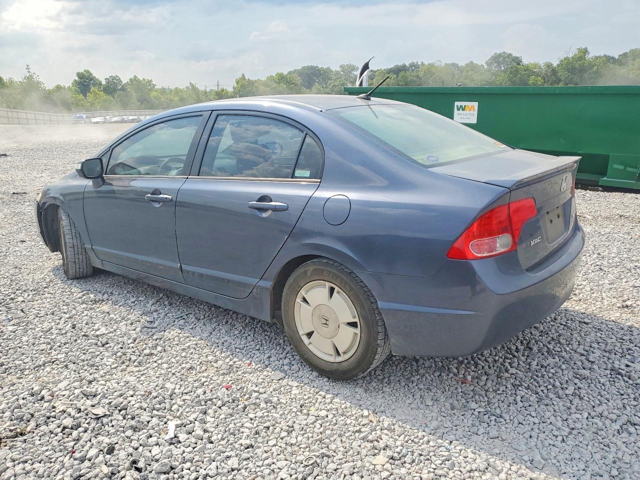 2006 Honda Civic Hybrid Blue vin: JHMFA36236S028386