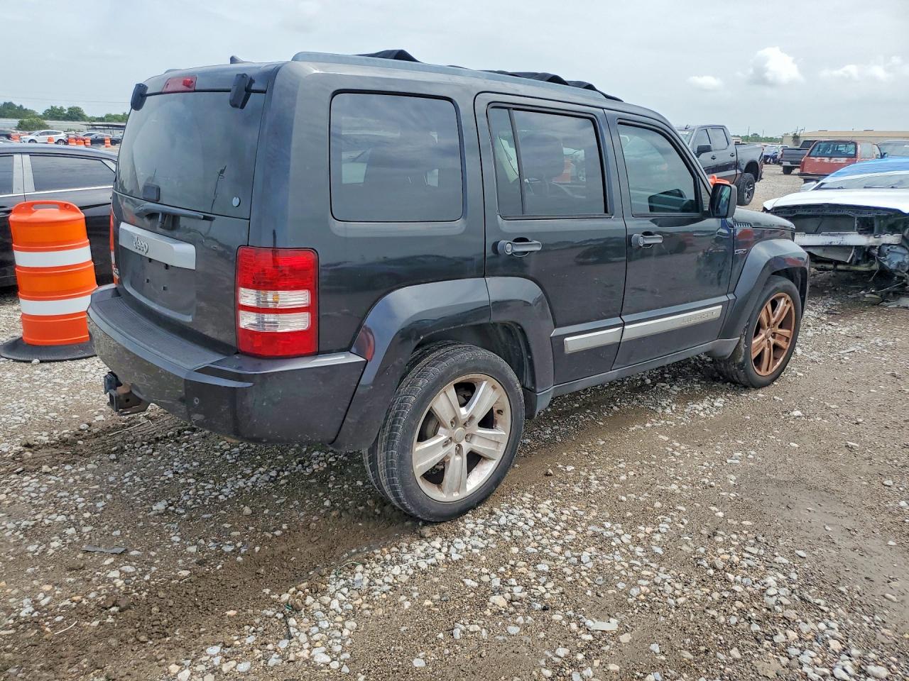 2012 Jeep Liberty Jet Черный vin: 1C4PJMFK0CW195966